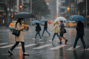 天氣變臉！鋒面接力報到 連5天全台降雨 中北部雷雨頻繁