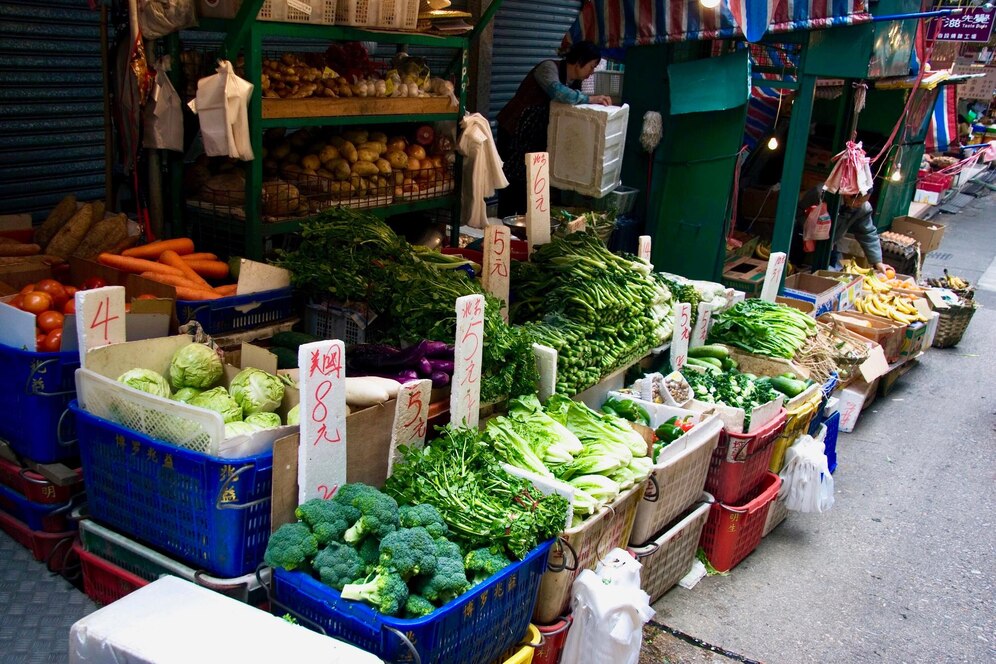 Various vegetables sale market stall 1048944 14154650