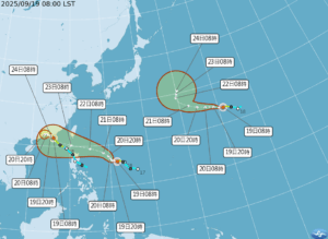「三颱環伺」樺加沙颱風恐增強為強颱