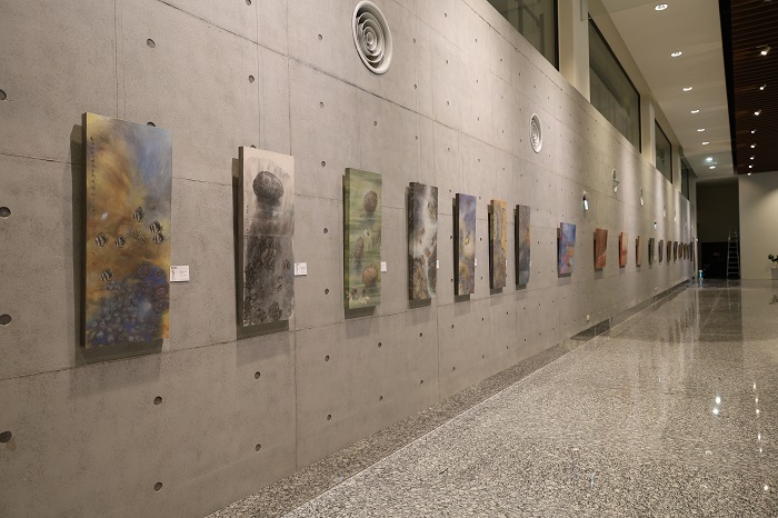圖3 〈藝點筑光〉展覽精選林永利十餘年來重要創作,共45幅作品。